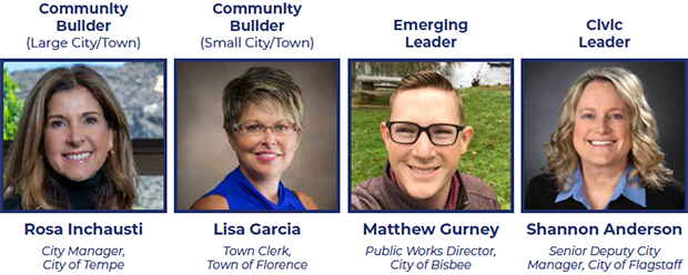 2025 Gabe Zimmerman Public Service Awards Recipients